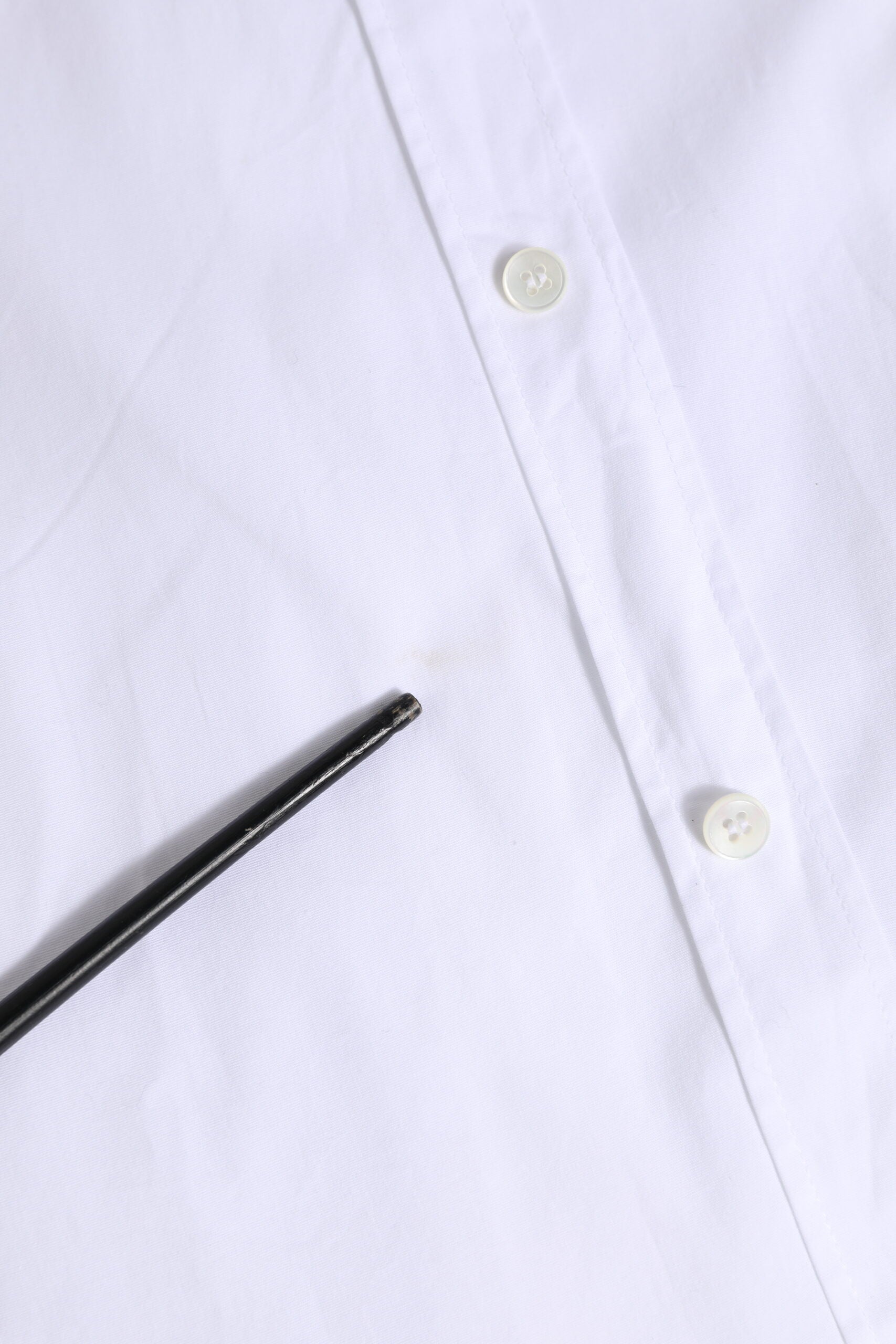 Dolce & Gabbana White Cotton GOLD Long Sleeves Dress Shirt | Regal Royce