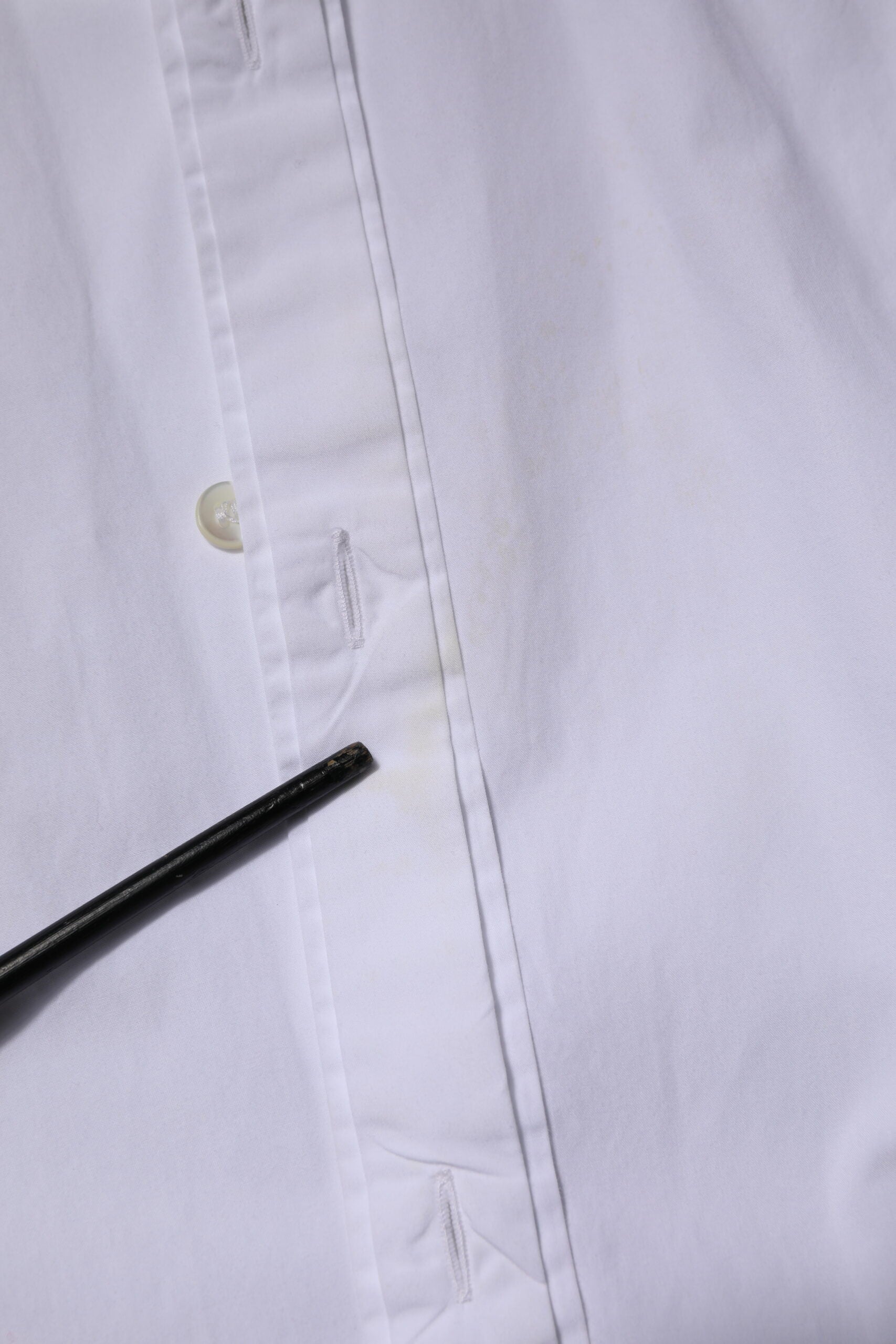 Dolce & Gabbana White Cotton GOLD Long Sleeves Dress Shirt | Regal Royce