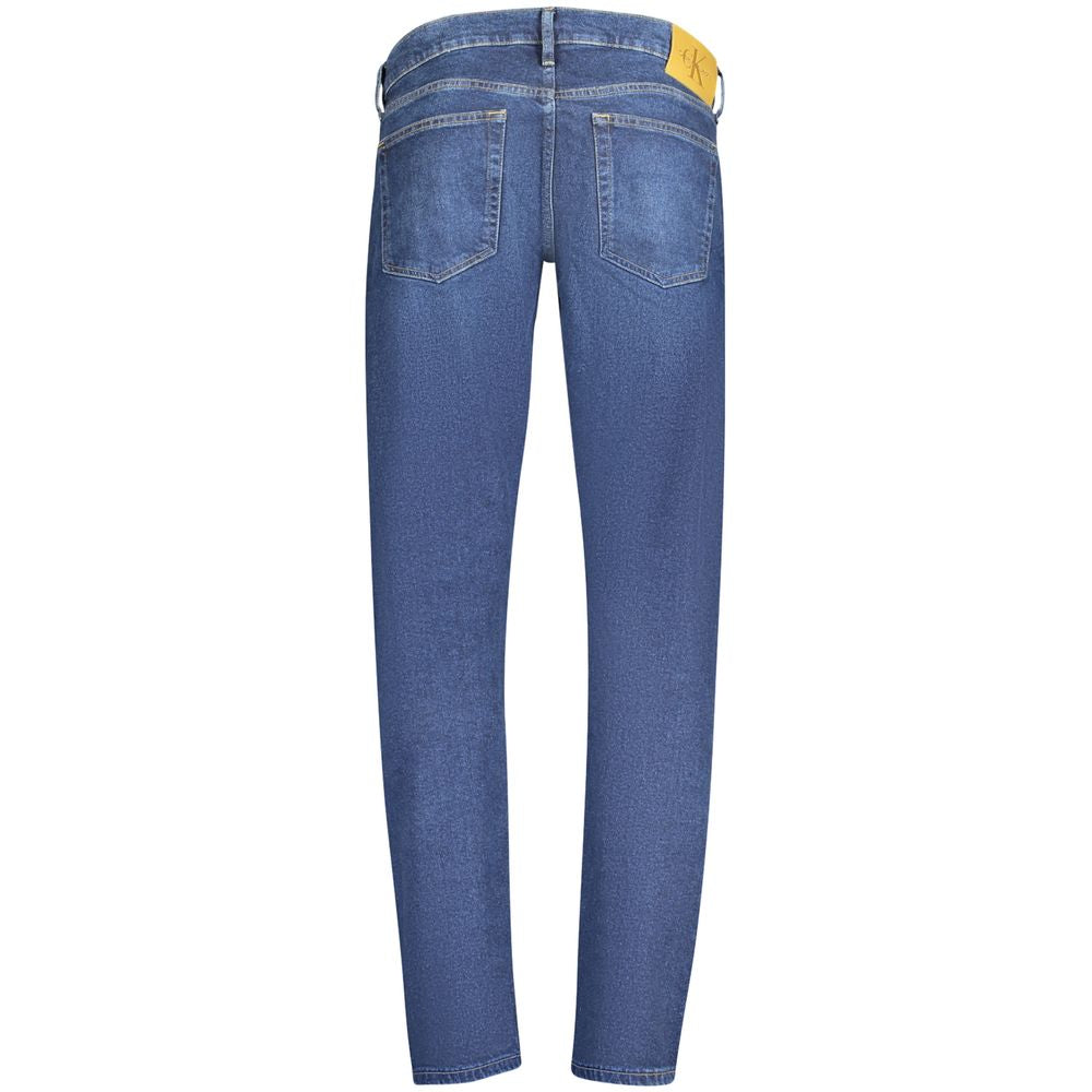 Calvin Klein Blu Cotton Men Jeans | Regal Royce