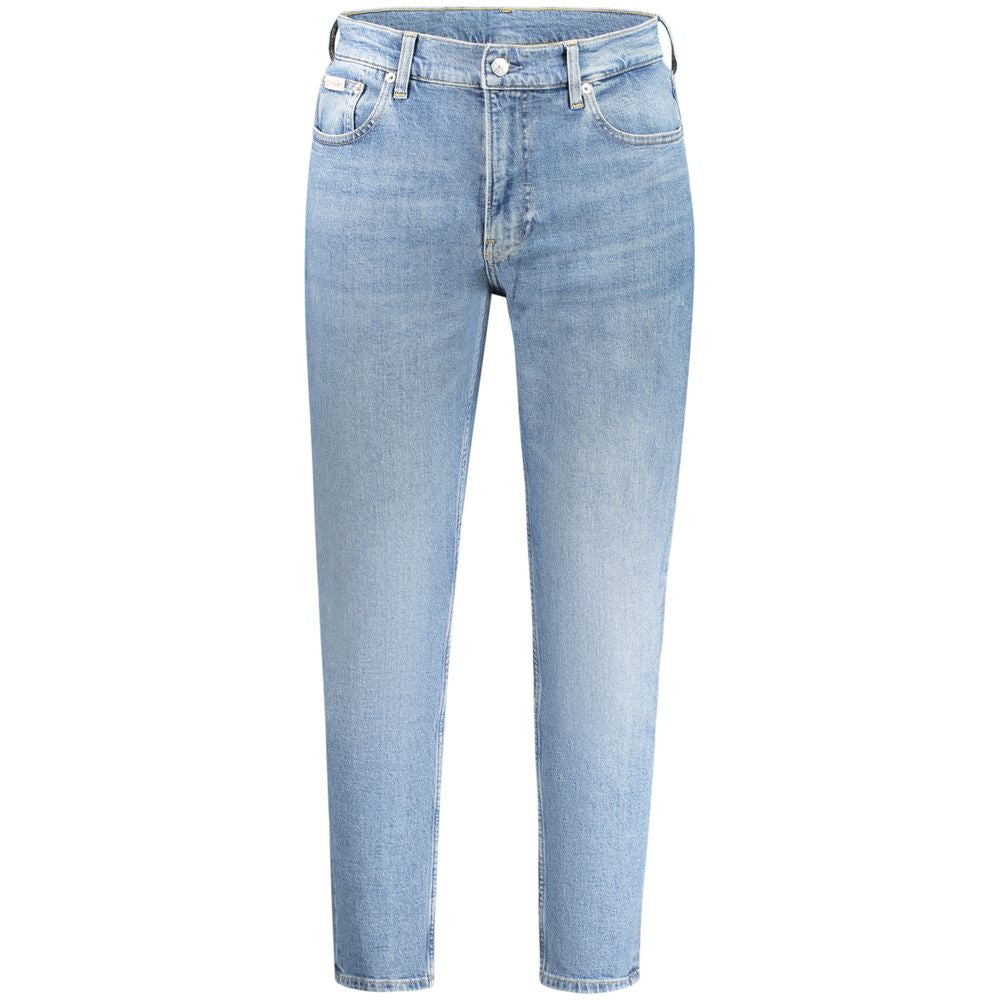 Calvin Klein Blue Cotton Men's Jeans | Regal Royce
