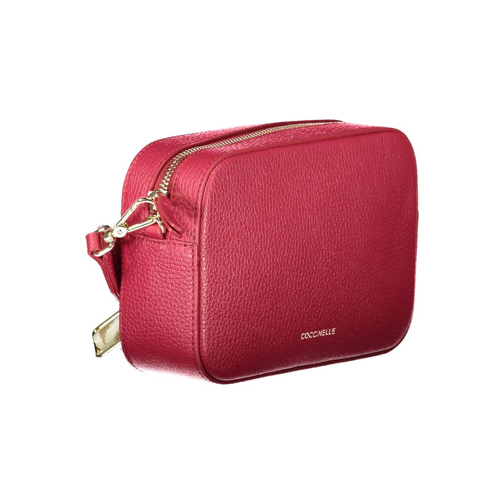 Coccinelle Rosso Leather Women Handbag | Regal Royce