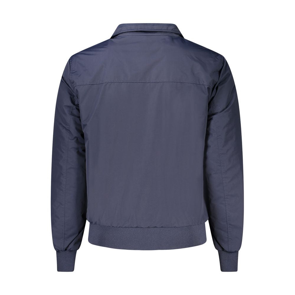 North Sails Blue Polyamide Men Jacket | Regal Royce