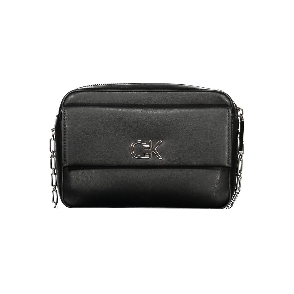 Calvin Klein Black Polyester Women Shoulder Bag | Regal Royce