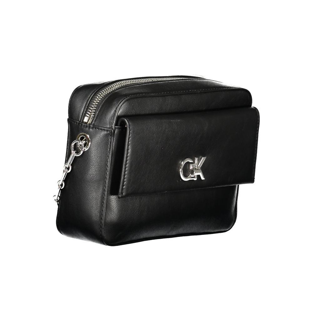 Calvin Klein Black Polyester Women Shoulder Bag | Regal Royce
