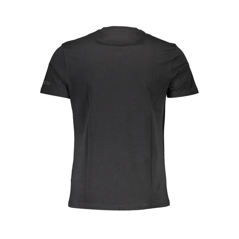 La Martina Black Cotton Men's T-Shirt | Regal Royce