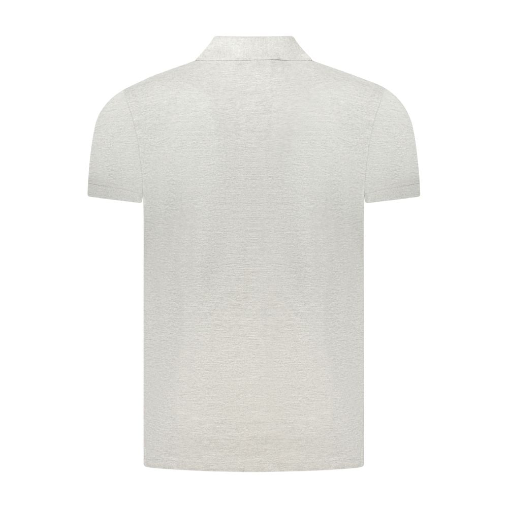 Cavalli Class Grigio Cotton Men's Polo Shirt | Regal Royce