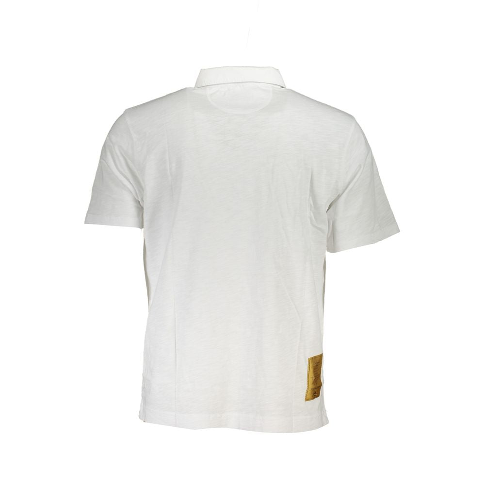 La Martina White Cotton Men's Polo Shirt | Regal Royce