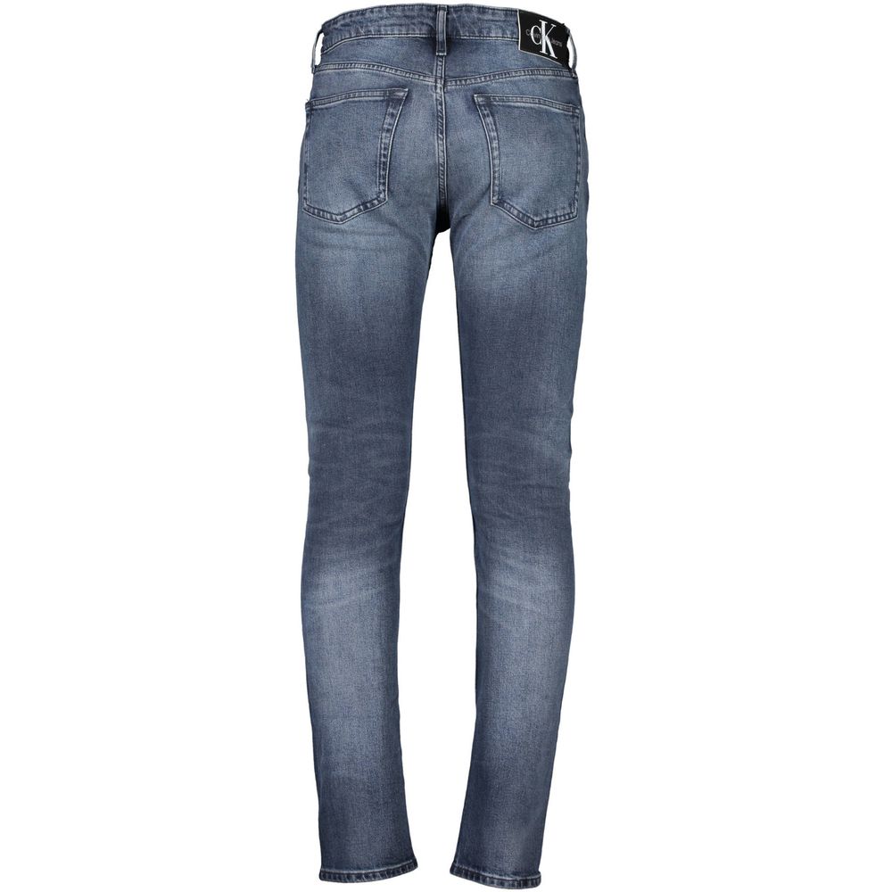 Calvin Klein Blu Cotton Men Jeans | Regal Royce