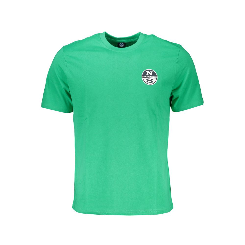 North Sails Verde Cotton Men T-Shirt | Regal Royce