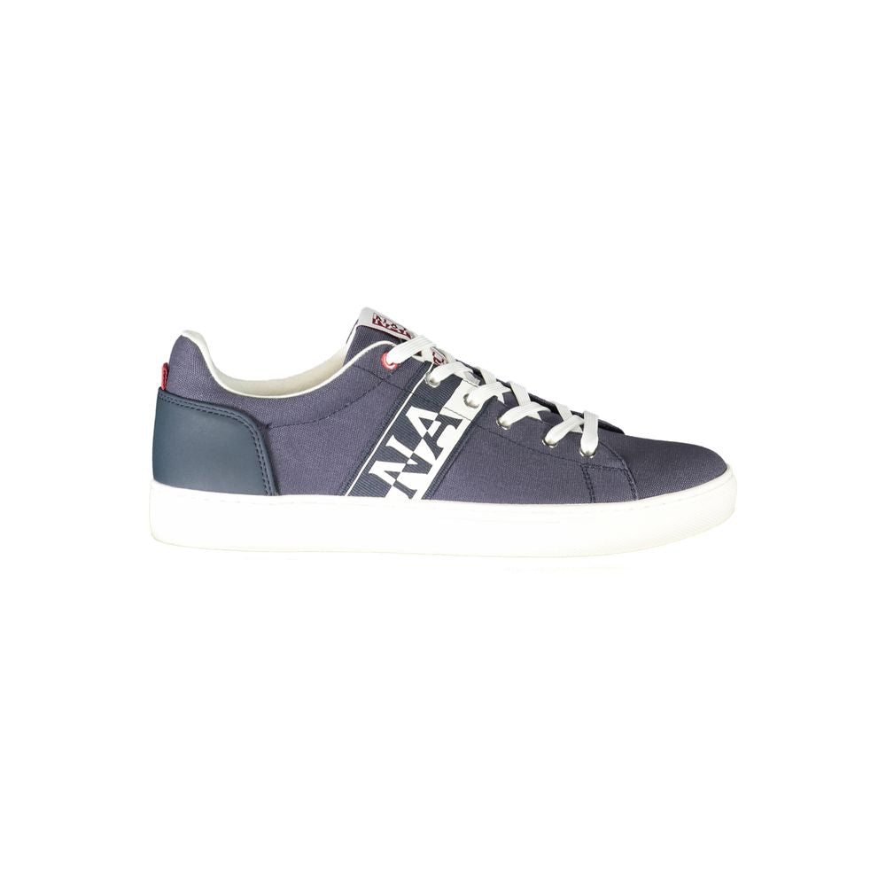 Napapijri Blue Polyester Men Sneaker | Regal Royce