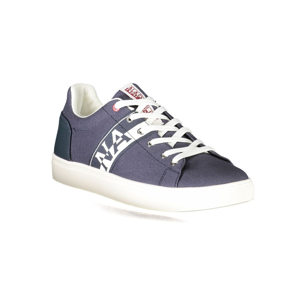 Napapijri Blue Polyester Men Sneaker | Regal Royce