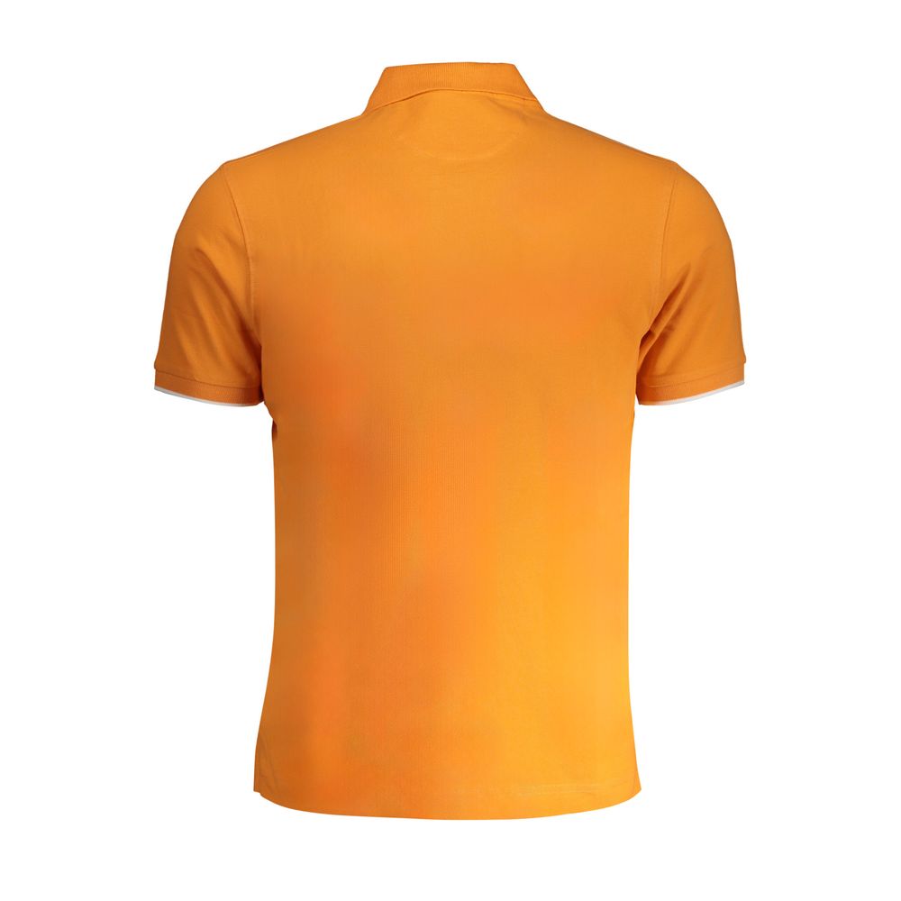 La Martina Arancione Cotton Men Polo | Regal Royce