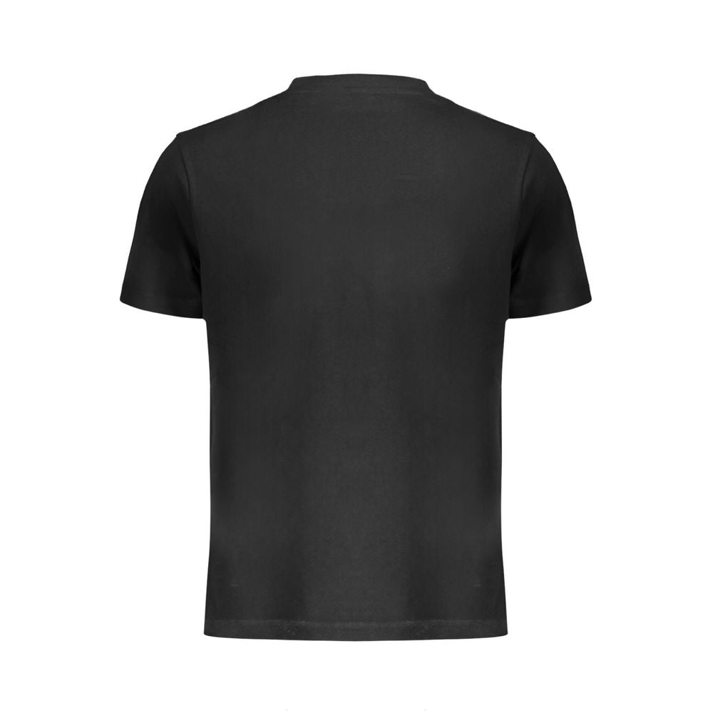 Lee Black Cotton Men T-Shirt | Regal Royce
