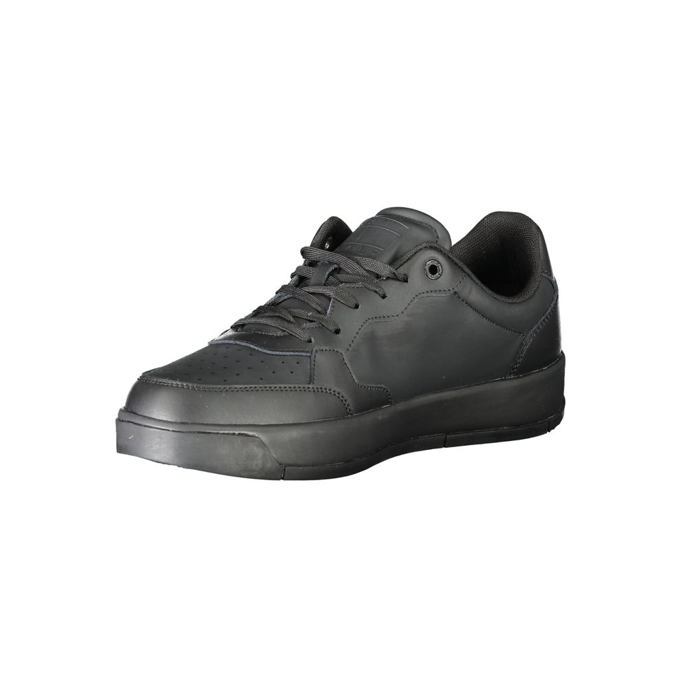 Tommy Hilfiger Nero Poliuretano Men Sneaker | Regal Royce