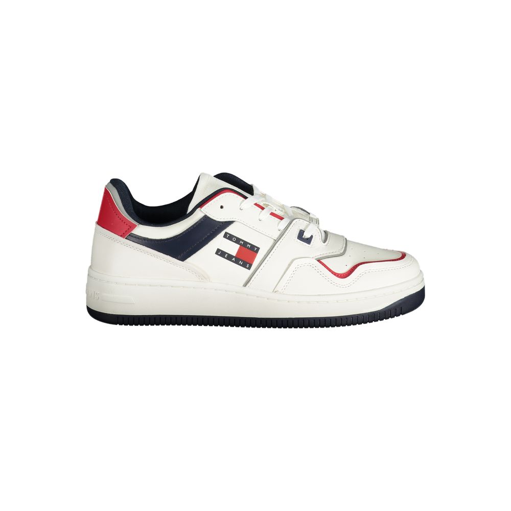 Tommy Hilfiger Bianco Polyurethane Men Sneaker | Regal Royce