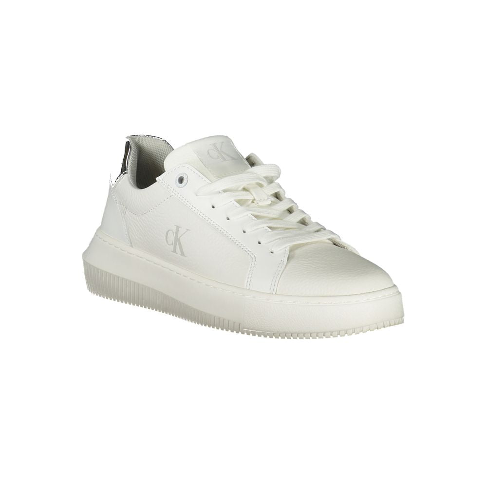 Calvin Klein Bianco Poliuretano Donna Sneaker | Regal Royce
