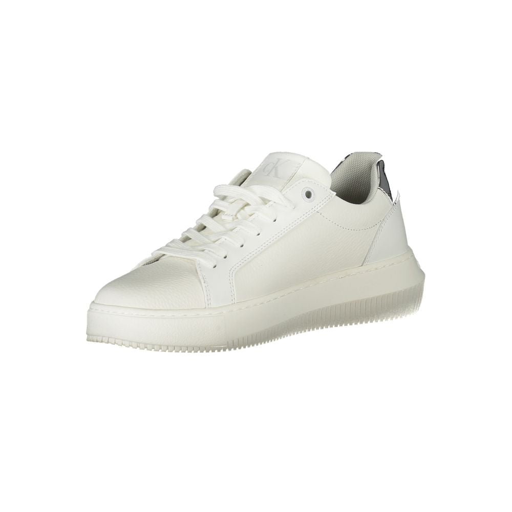 Calvin Klein Bianco Poliuretano Donna Sneaker | Regal Royce