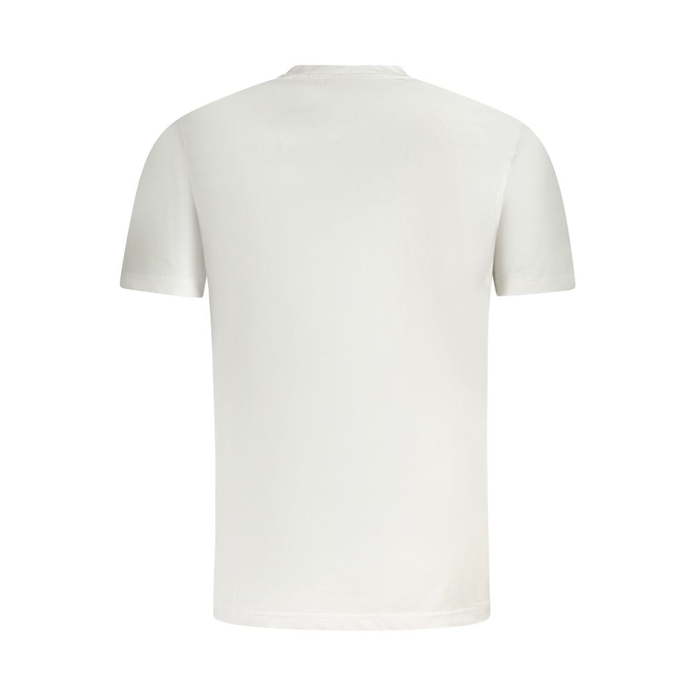 Fila White Cotton Men T-Shirt | Regal Royce