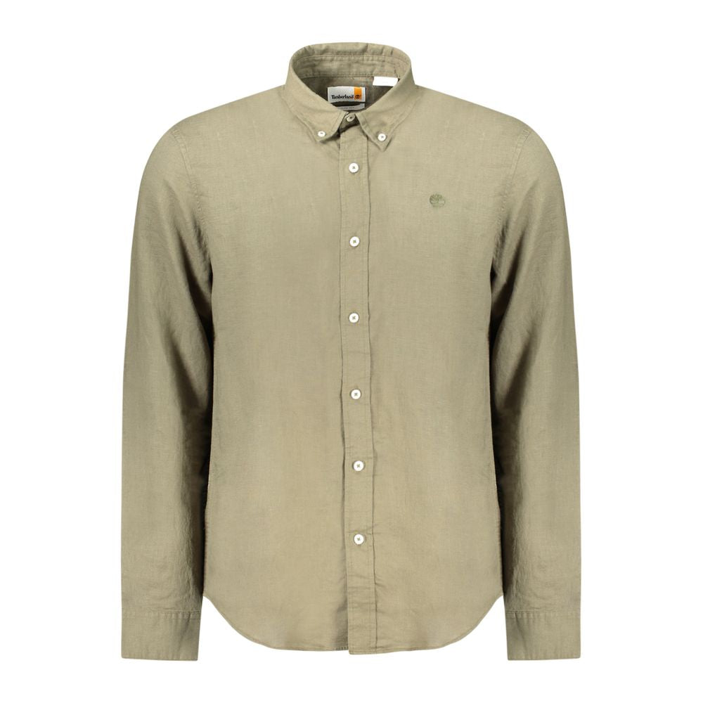 Timberland Verde Linen Men Shirt | Regal Royce