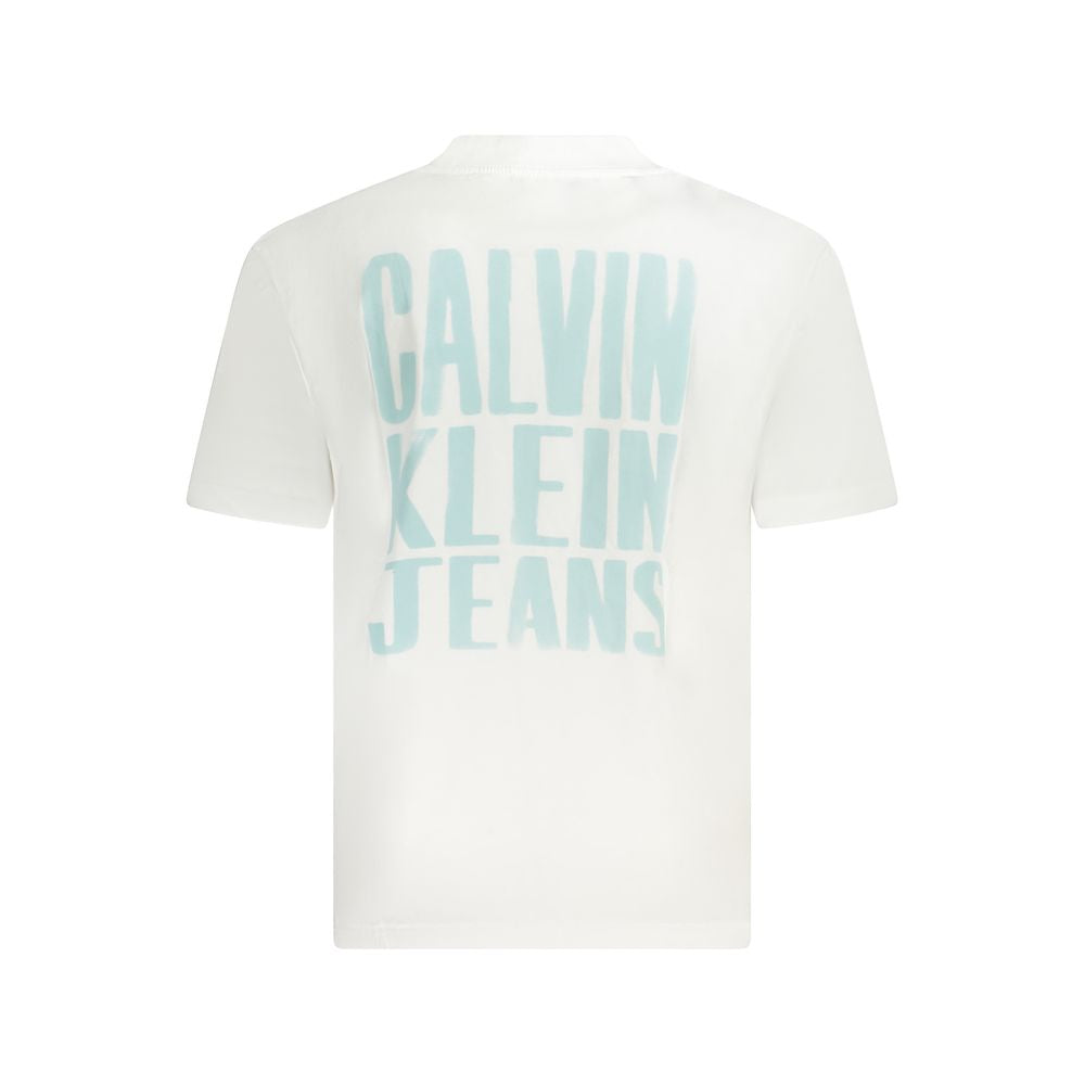 Calvin Klein Bianco Cotton Men T-Shirt | Regal Royce