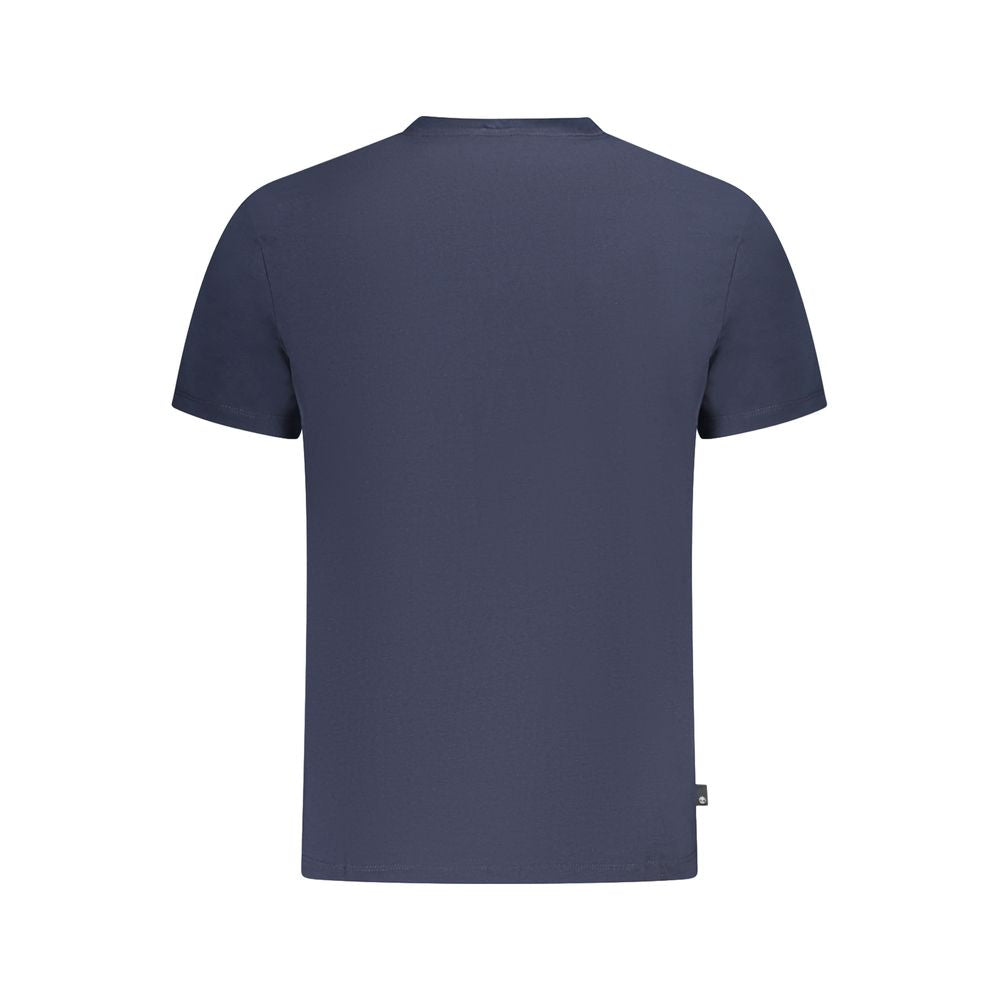 Timberland Blue Cotton Men T-Shirt | Regal Royce