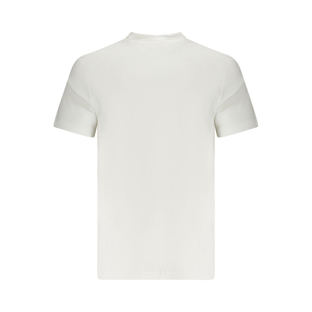 Calvin Klein White Cotton Men T-Shirt | Regal Royce