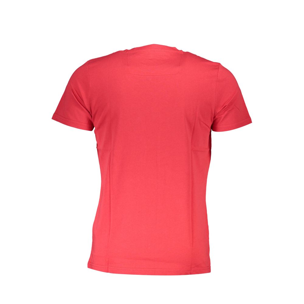 Cavalli Class Rosso Cotton Men's T-Shirt | Regal Royce