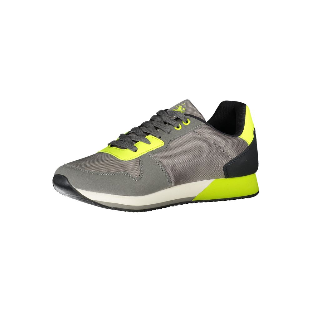 U.S. POLO ASSN. Grigio Polyurethane Men Sneaker | Regal Royce