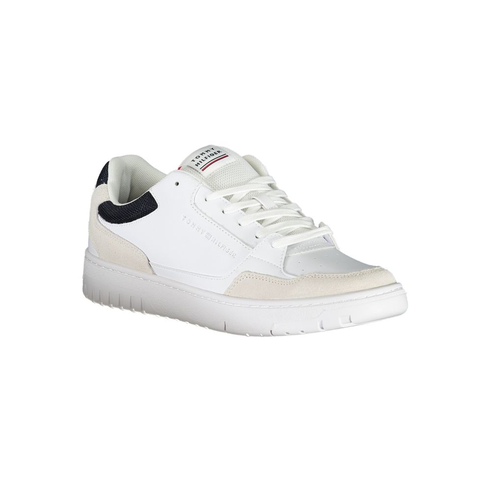 Tommy Hilfiger White Polyethylene Men Sneaker | Regal Royce