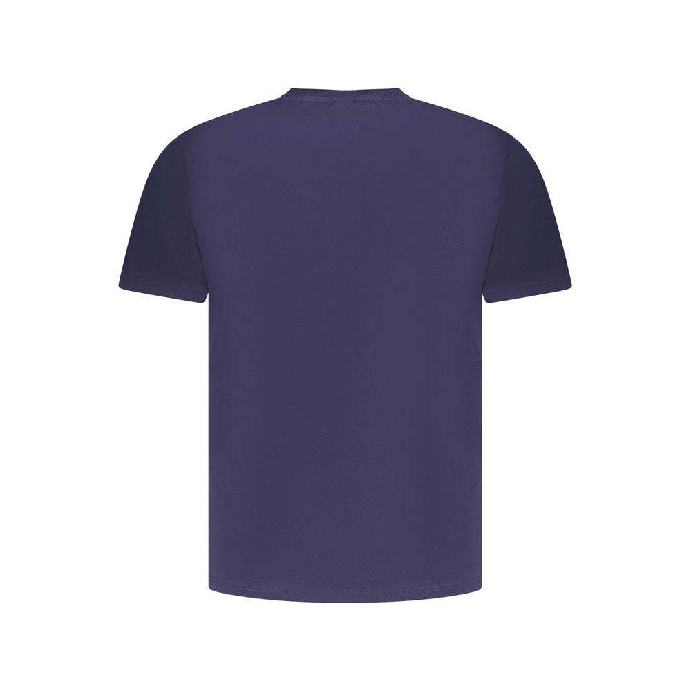North Sails Blu Cotton Men T-Shirt | Regal Royce