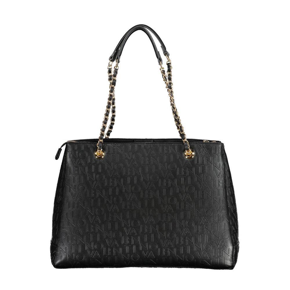 Mario Valentino Black Polyethylene Handbag | Regal Royce