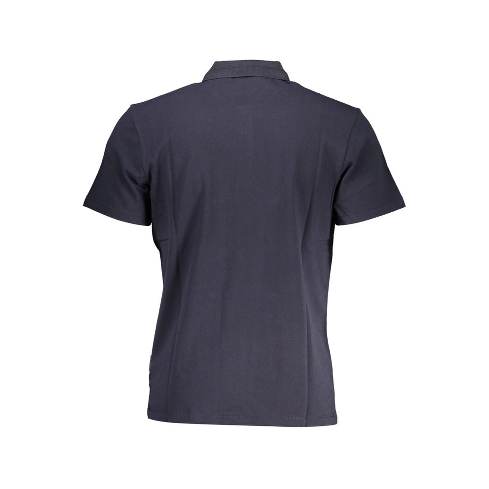 Napapijri Blue Cotton Men's Polo-Shirt | Regal Royce