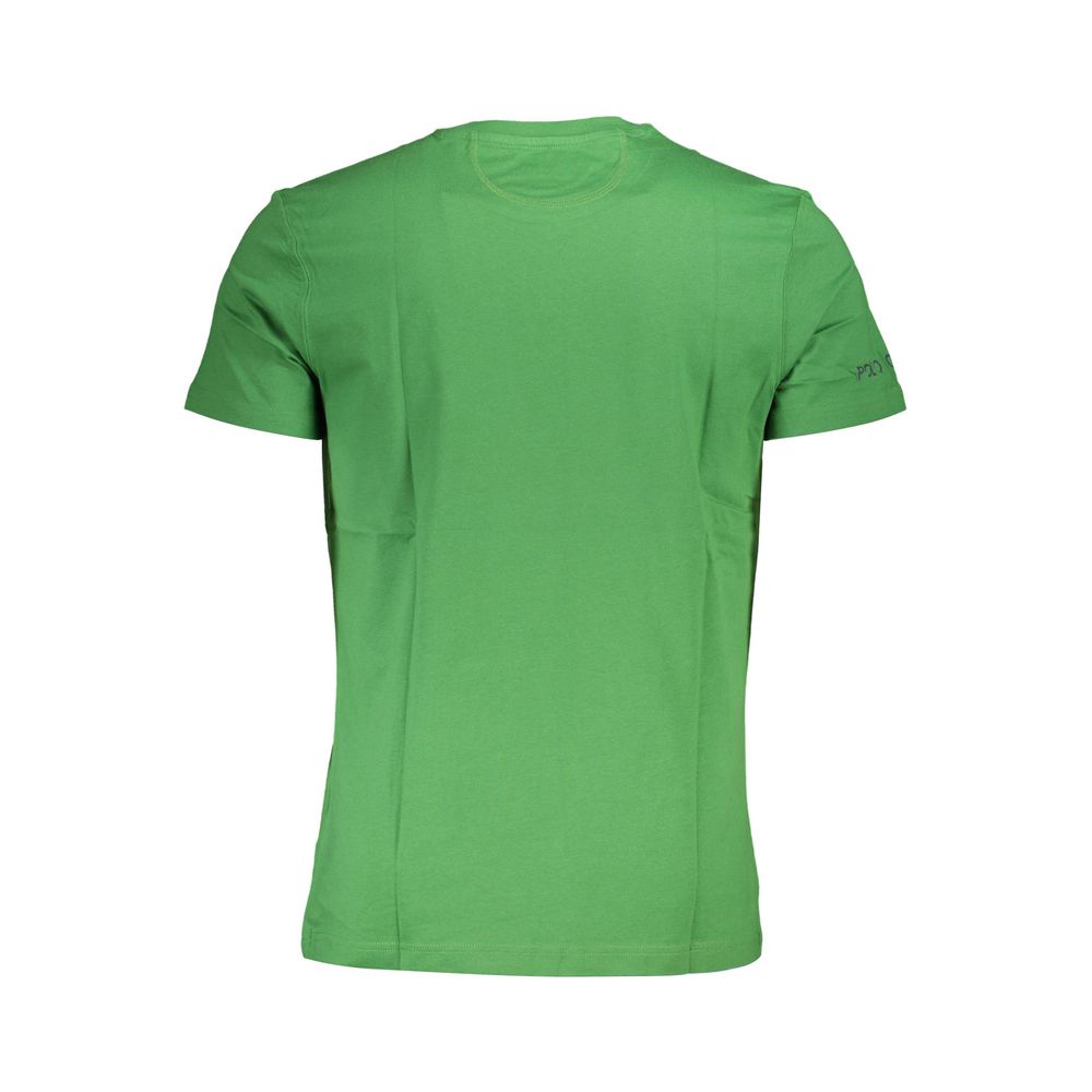 La Martina Verde Cotton Men T-Shirt | Regal Royce