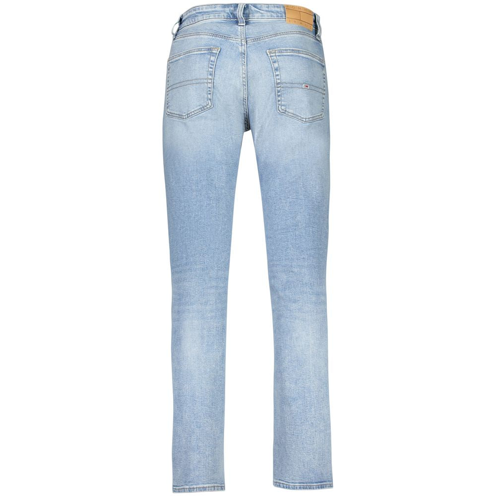 Tommy Hilfiger Azzurro Cotton Men's Jean | Regal Royce