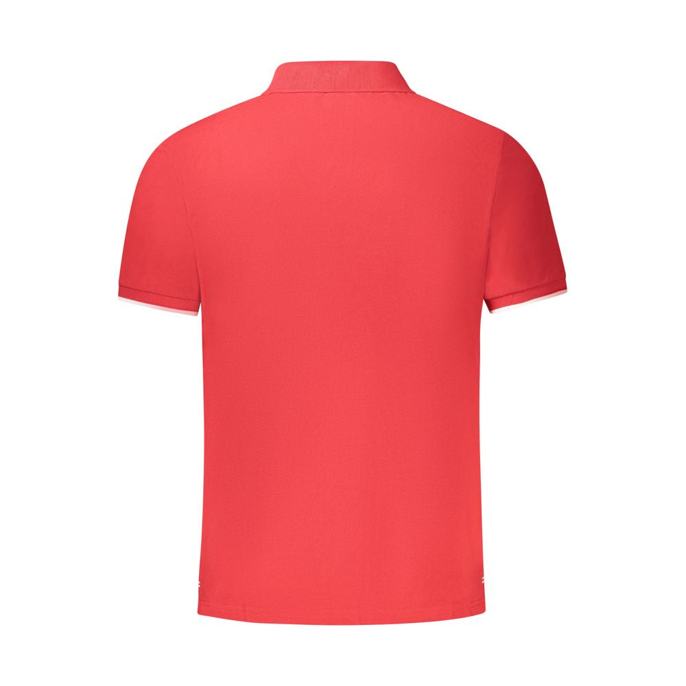 North Sails Red Cotton Men Polo | Regal Royce