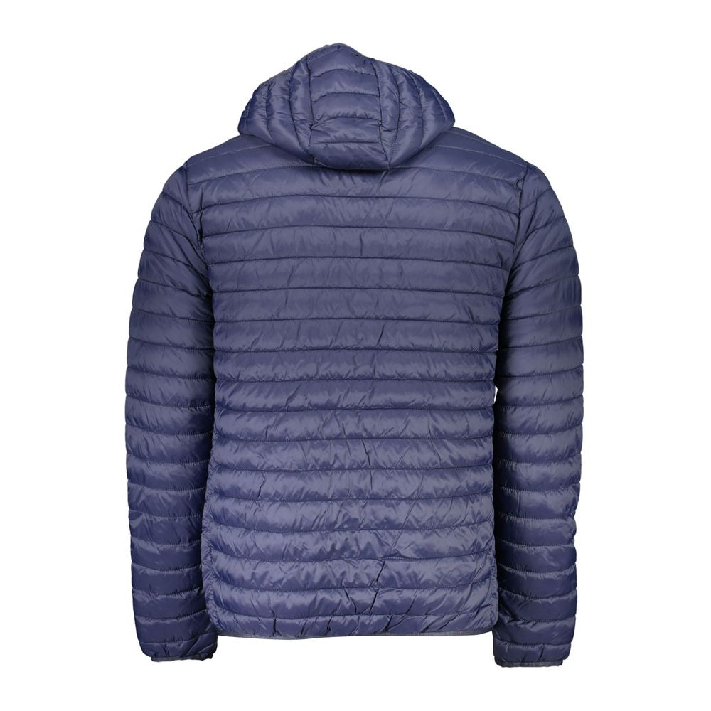 North Sails Blue Polyamide Men Jacket | Regal Royce
