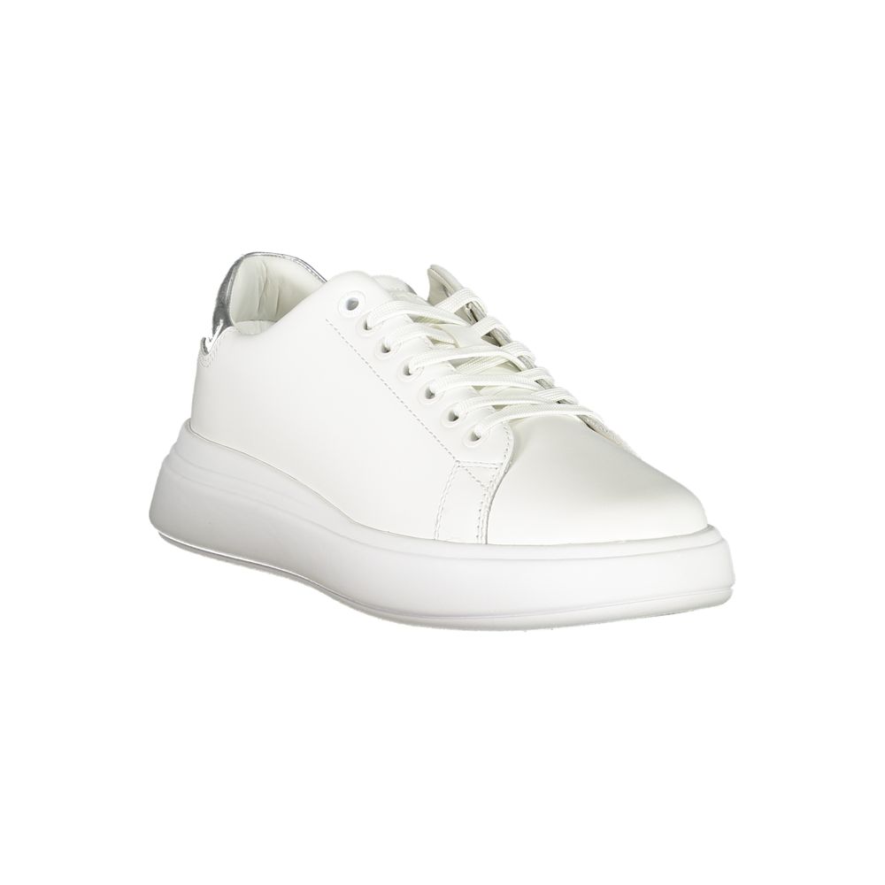 Calvin Klein Bianco Leather Women Sneaker | Regal Royce