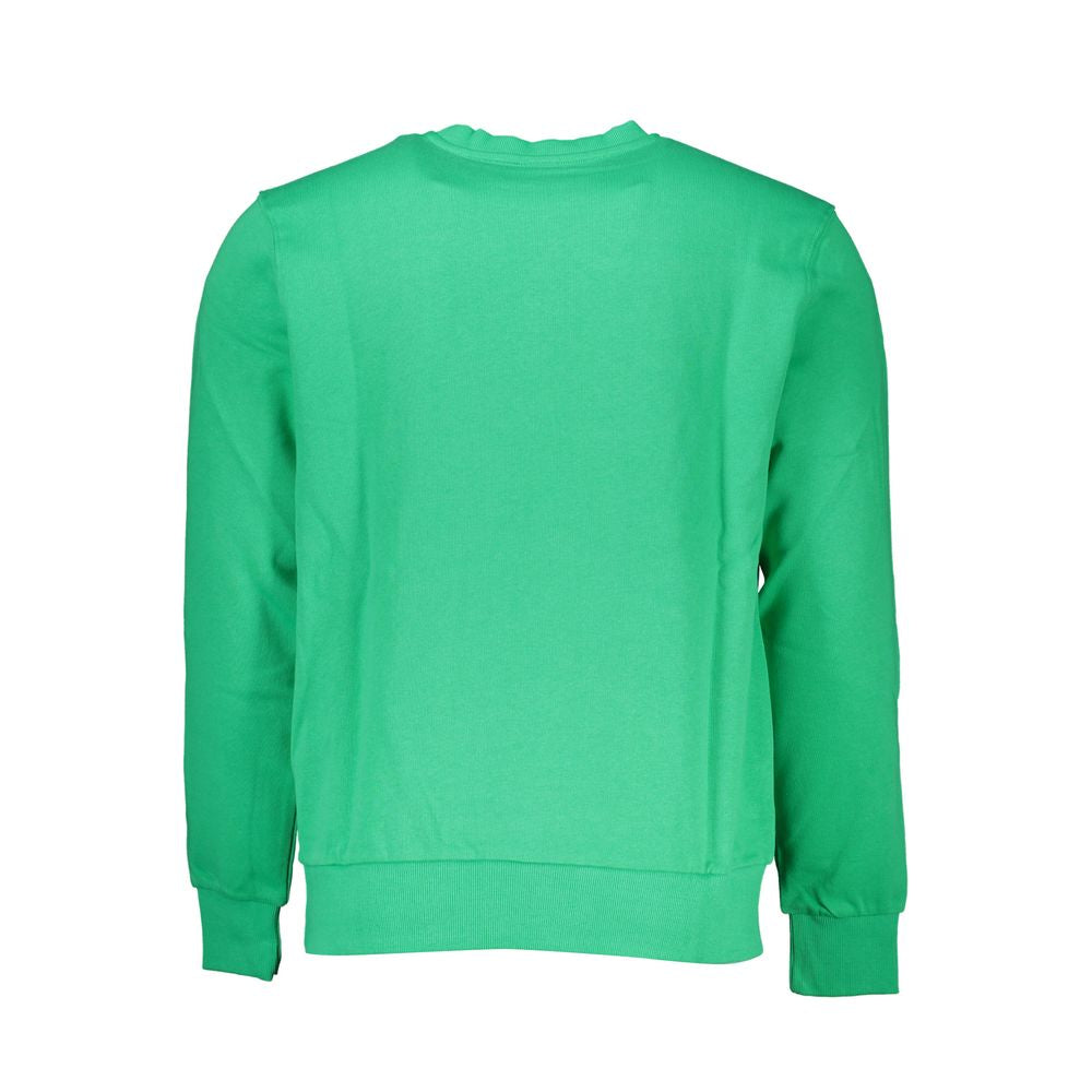 North Sails Green Cotton Men Sweater | Regal Royce