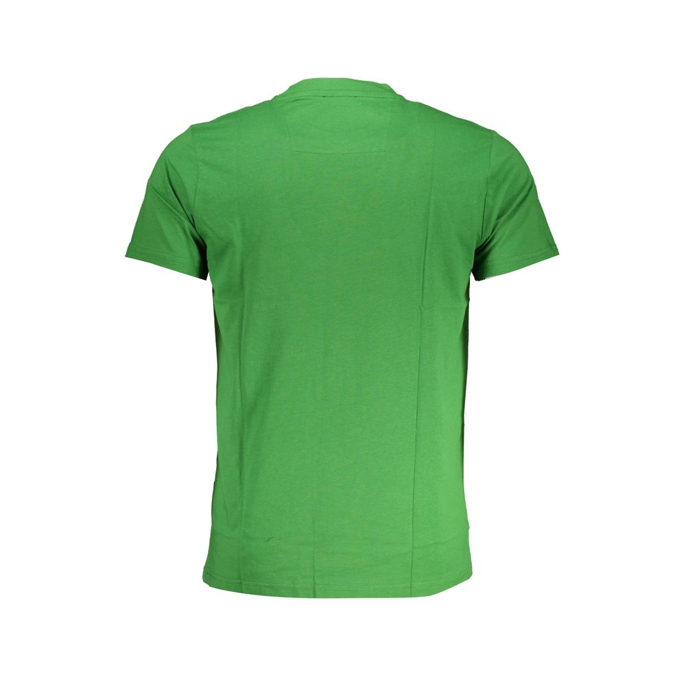 Cavalli Class Verde Cotton Male T-Shirt | Regal Royce