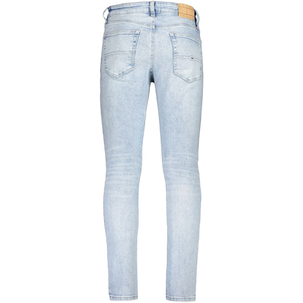 Tommy Hilfiger Azzurro Cotton Men's Tapered Jean | Regal Royce