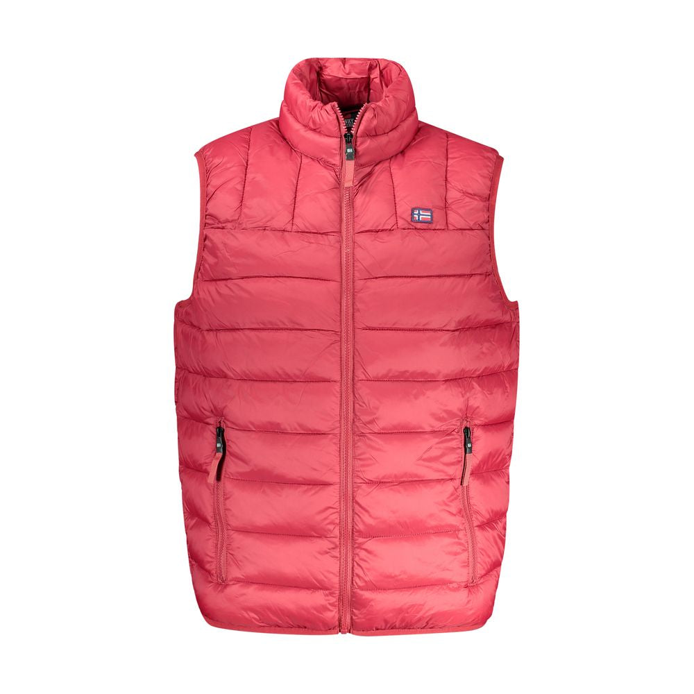 Norway 1963 Rosso Polyamide Men's Vest | Regal Royce