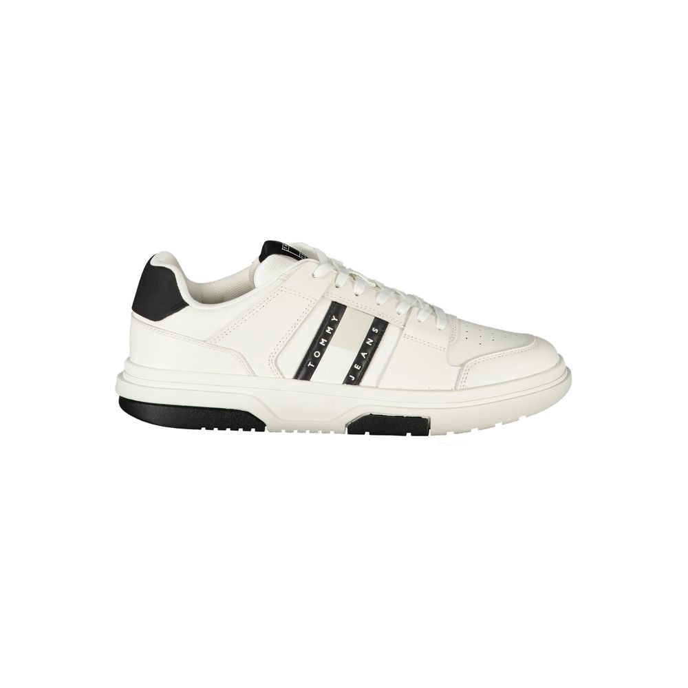 Tommy Hilfiger Bianco Polyurethane Men Sneaker | Regal Royce