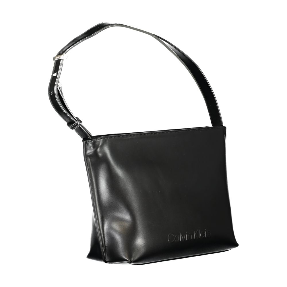 Calvin Klein Black Polyester Women Shoulder Bag | Regal Royce