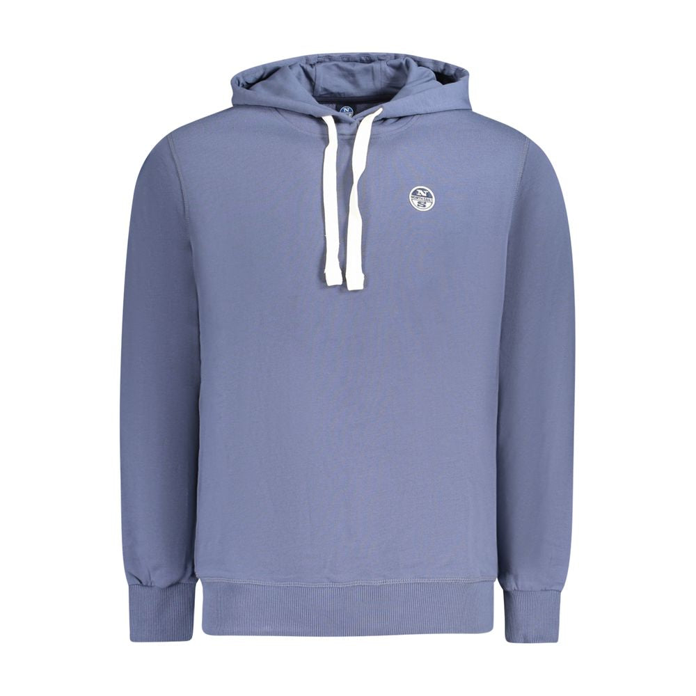 North Sails Blue Cotton Men Sweater | Regal Royce