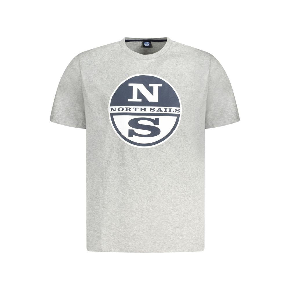 North Sails Grigio Cotton Mens T-Shirt | Regal Royce