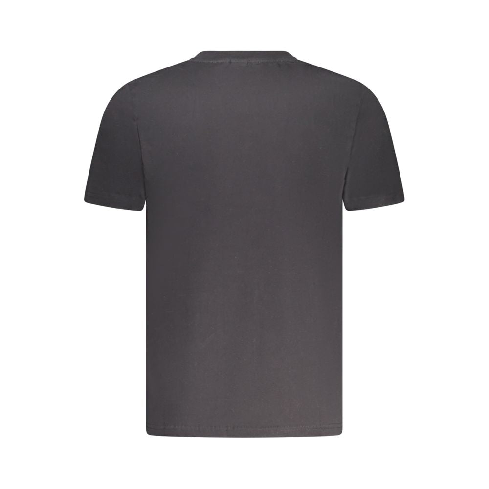 North Sails Black Cotton Men T-Shirt | Regal Royce