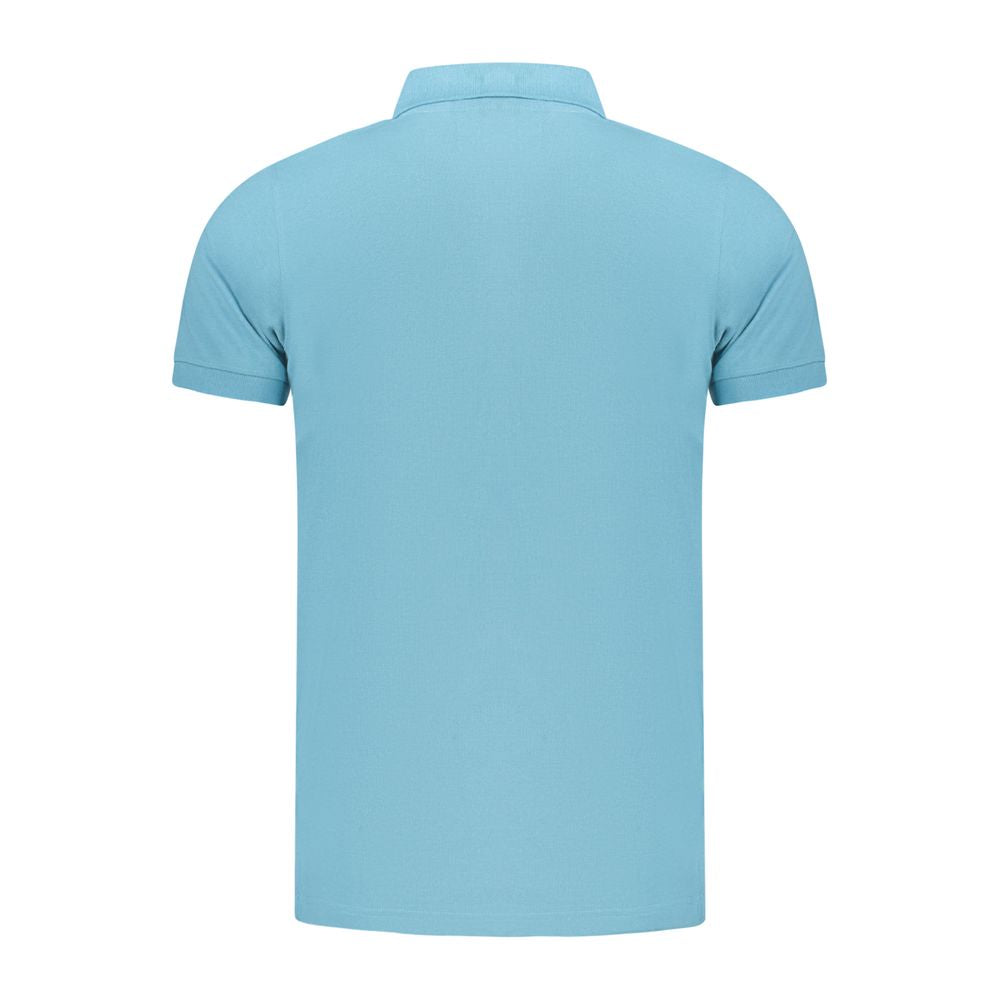 Norway 1963 Azzurro Cotton Mens Polo | Regal Royce