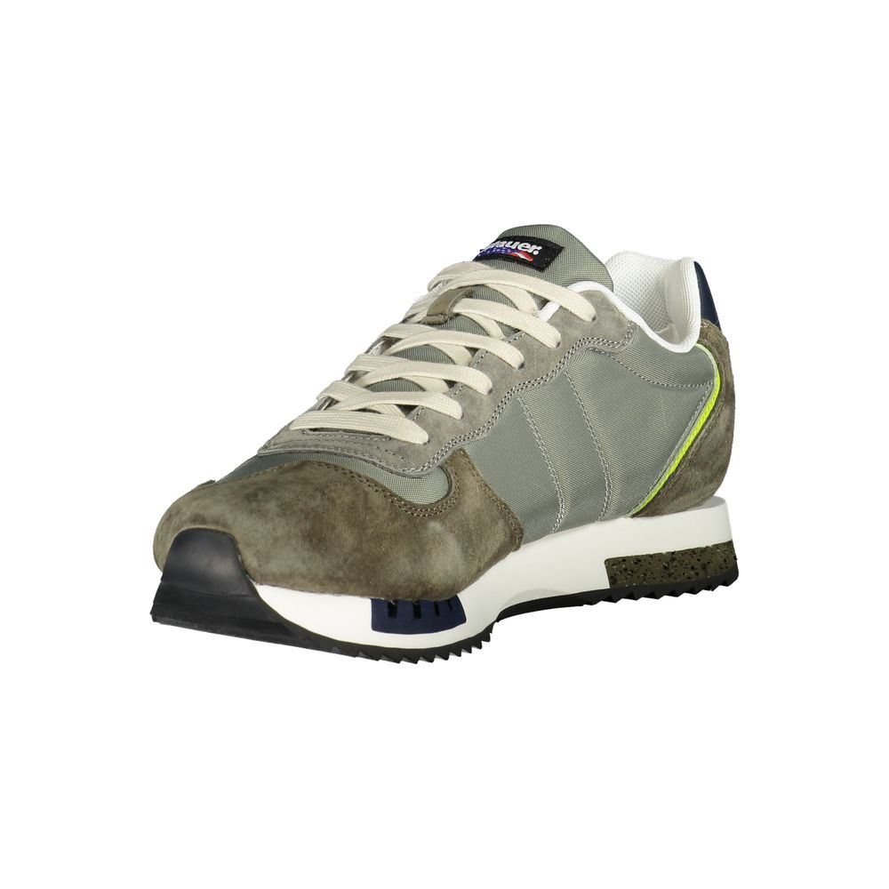 Blauer Verde Polyurethane Men Sneaker | Regal Royce