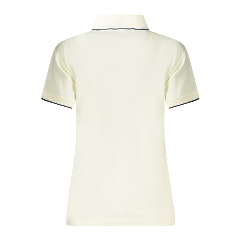 North Sails White Cotton Women Polo Shirt | Regal Royce