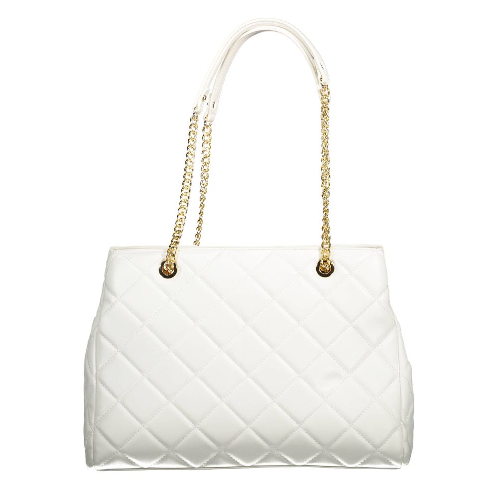 Mario Valentino Bianco Polyurethane Women Shoulder Bag | Regal Royce